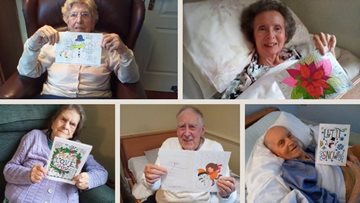 Wiltshire care home Residents make new overseas pen pals